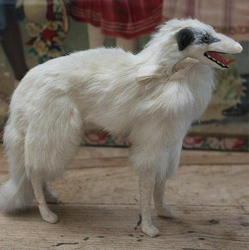 French Borzoi dog for fashion doll