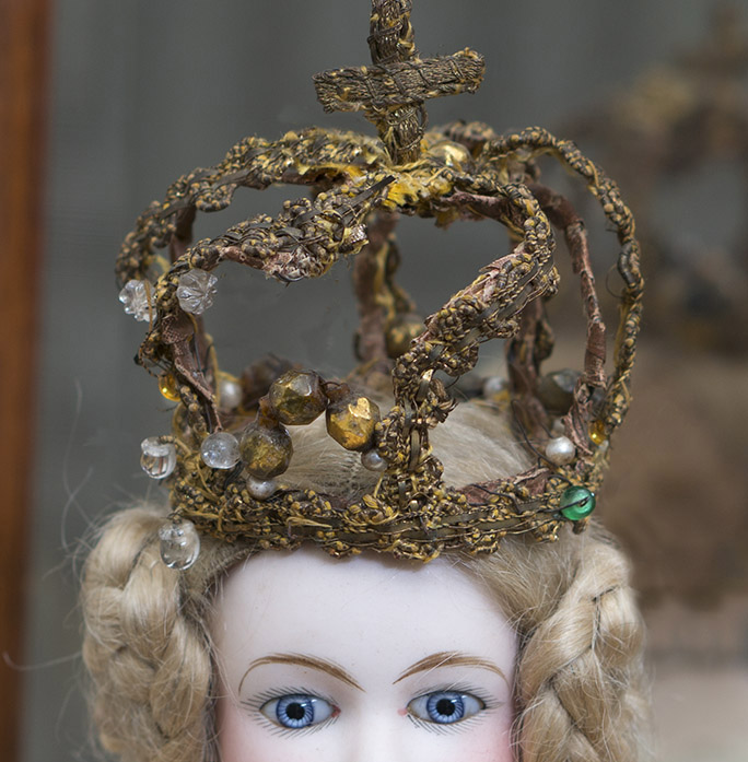 Antique Original Fashion Doll Crown