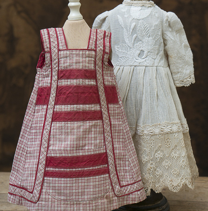 Antique Pinafore and Dress