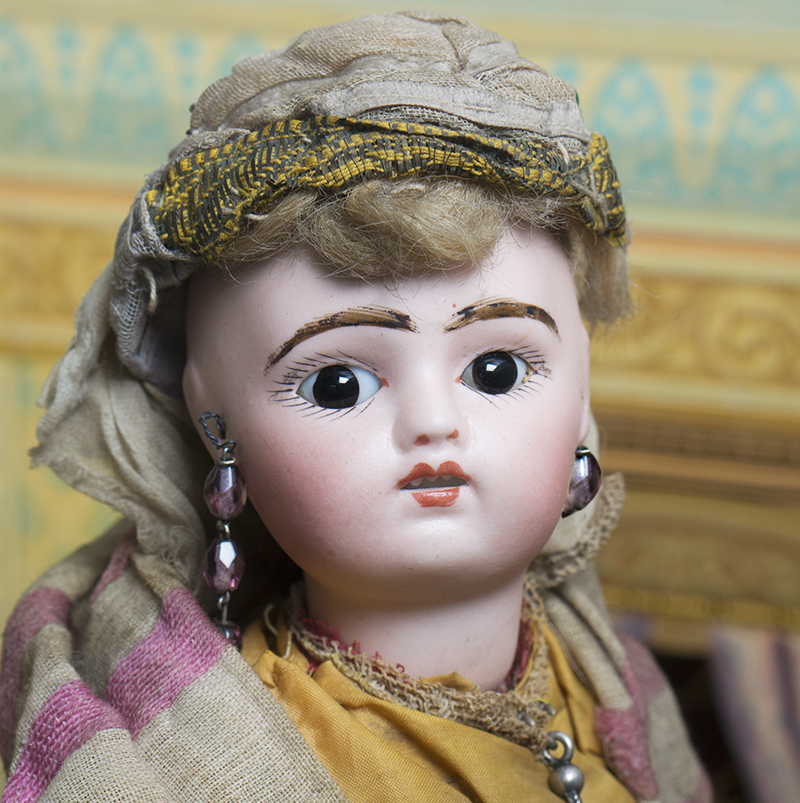 Antique French Doll in Moorish costume