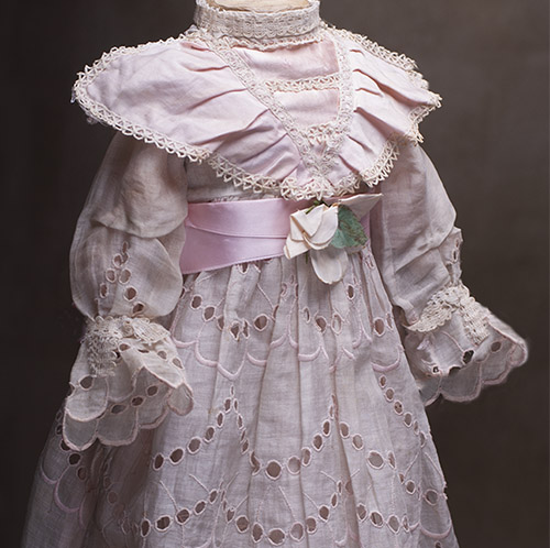 Antique original silk dress