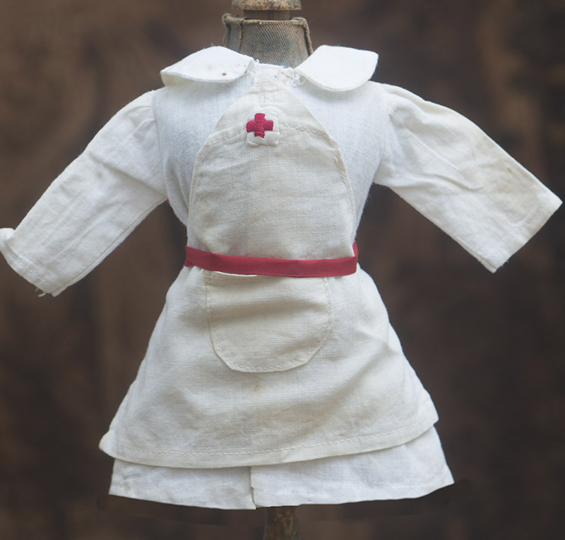 Antique dress for nun doll