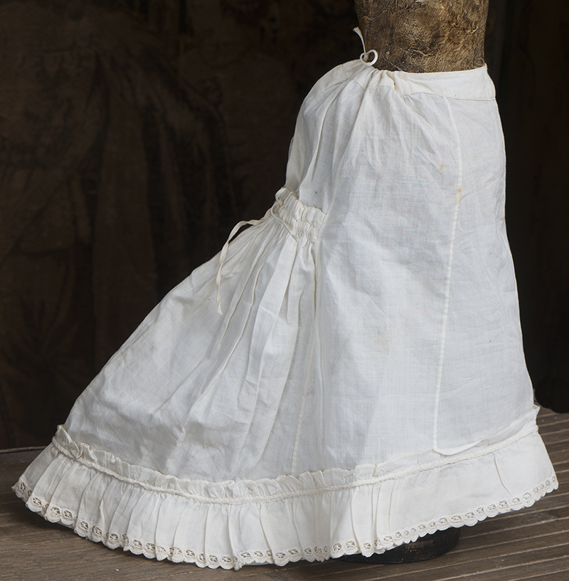 Antique fashion doll skirt
