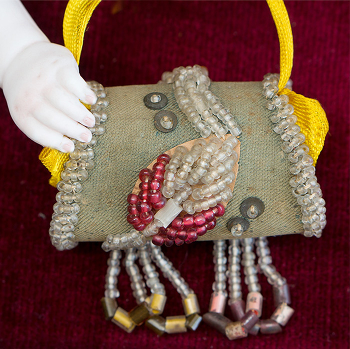 Antique purse for doll