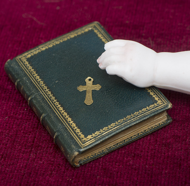 Antique Miniature Prayer Book for French Fashion