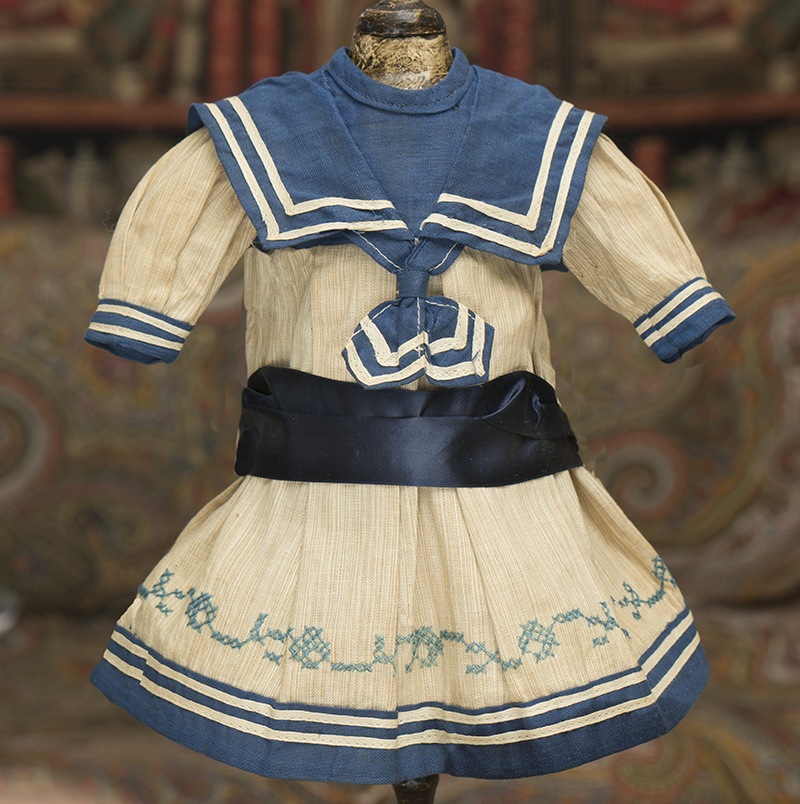 Antique Original French Sailor Dress