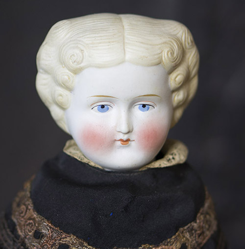 Antique China head Parian doll