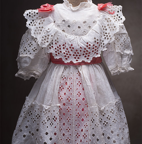 Antique cotton dress