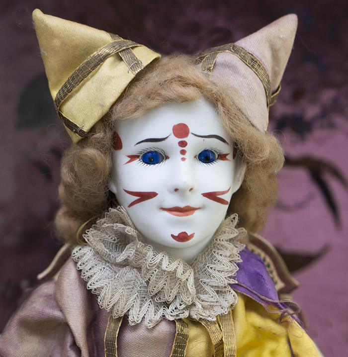 Antique French SFBJ Jester doll