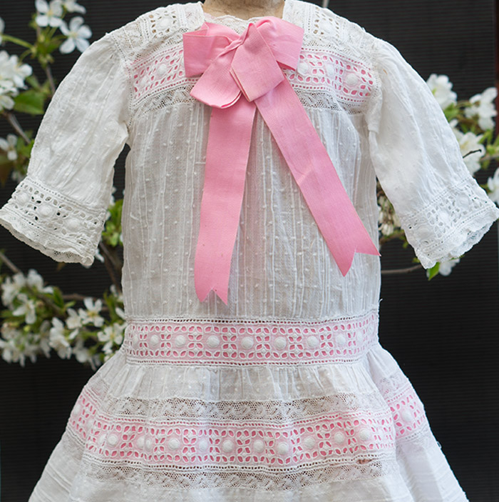 Antique Original Dress for doll 26-27