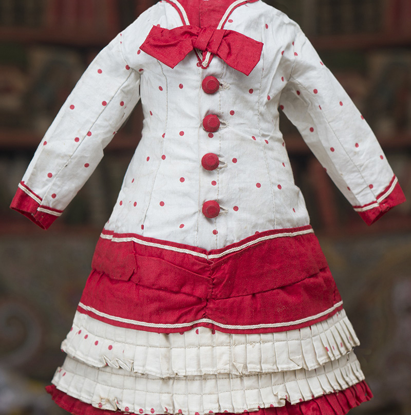 Antique Original Dress for doll 20-21