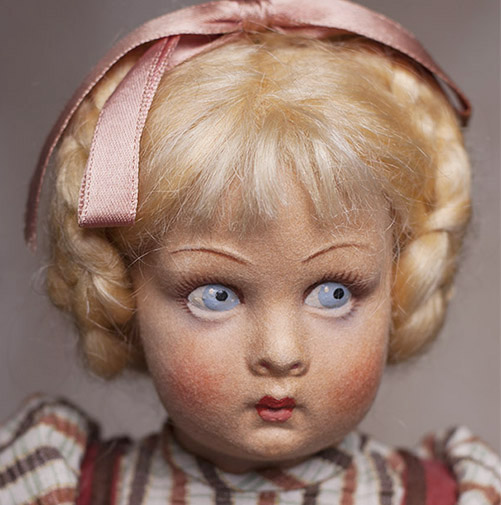  A Lenci felt pre-teen girl doll