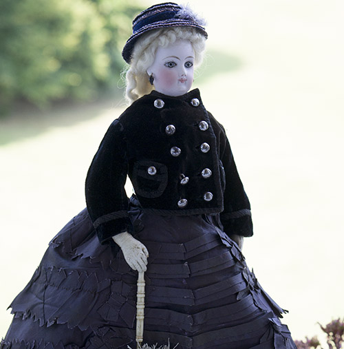 French Fasion Jumeau doll, c.1875