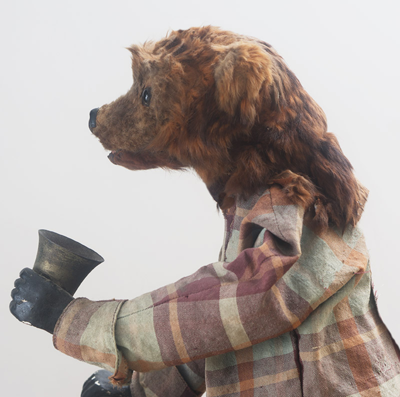 Antique  Bear Automaton by Decamps