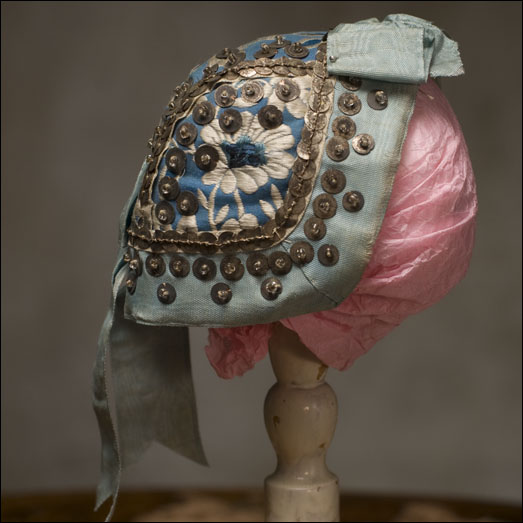 Antique Embroidered Hat
