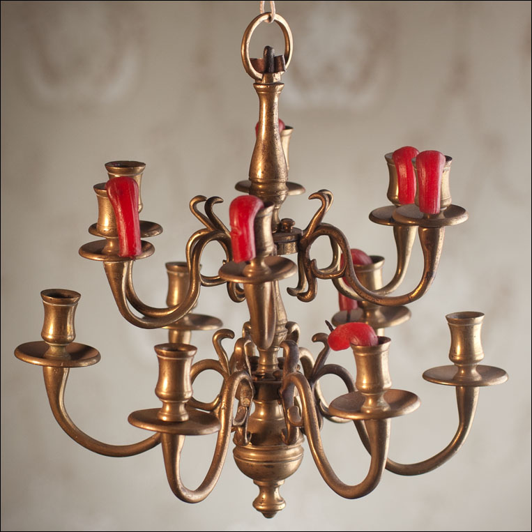 Bronze Hanging Chandelier