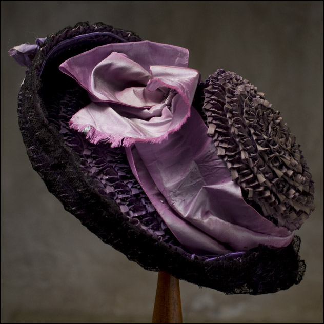 Original Purple Straw hat