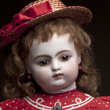 Ранняя кукла Готье 60 см, 1878 год!