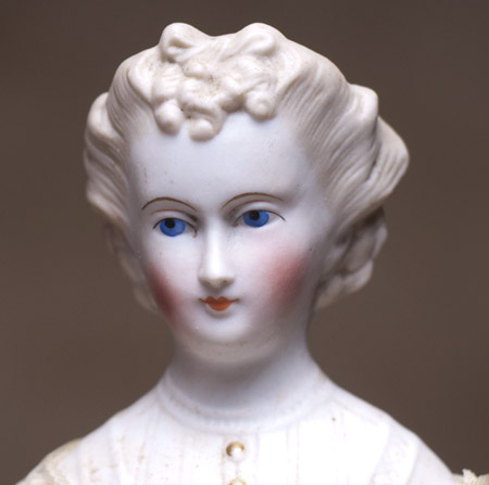 Biedermeier Parian German Doll