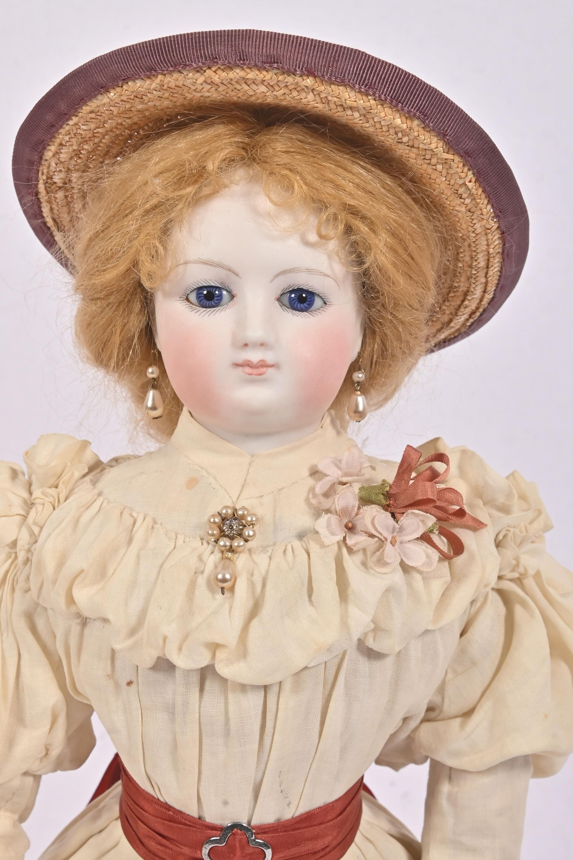 Wooden body fashion doll