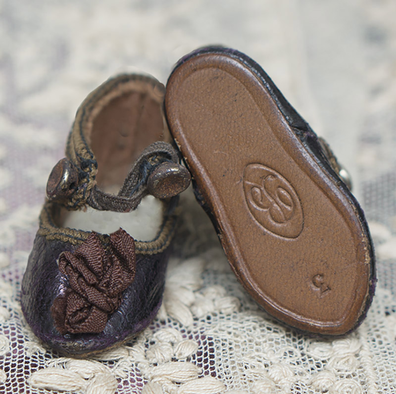 Antique French Shoes from Bru,Size 3