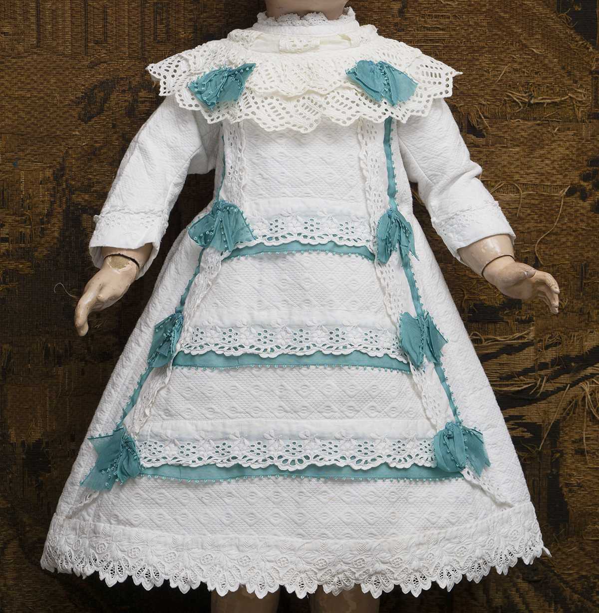 Antique pique dress