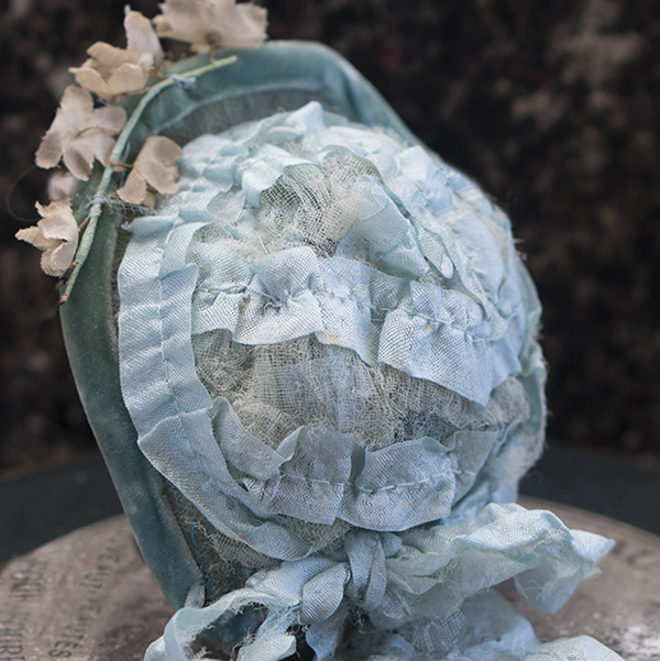Antique Bonnet for French Fashion doll