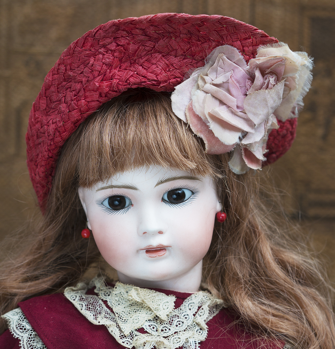 Antique Solid Dome head doll