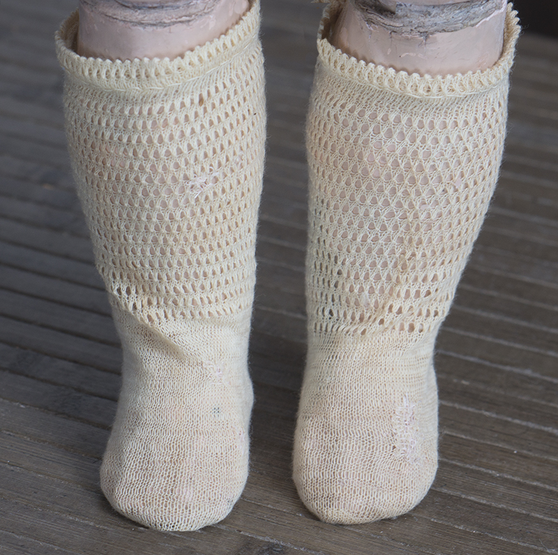 Antique  Original Doll Socks