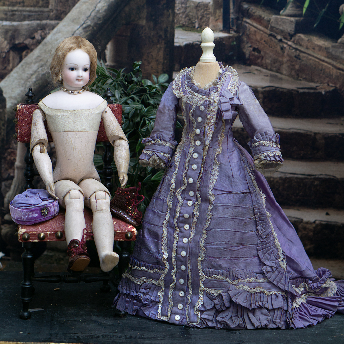 Antique fashion doll