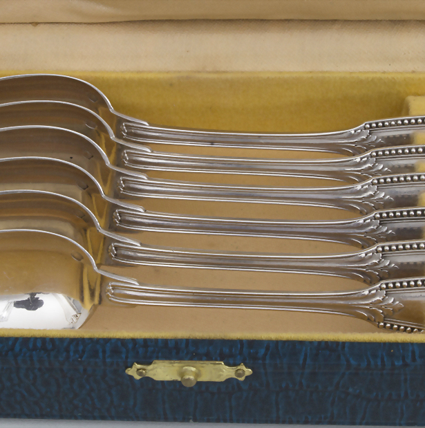 6 coffee spoons, Emile Puiforcat