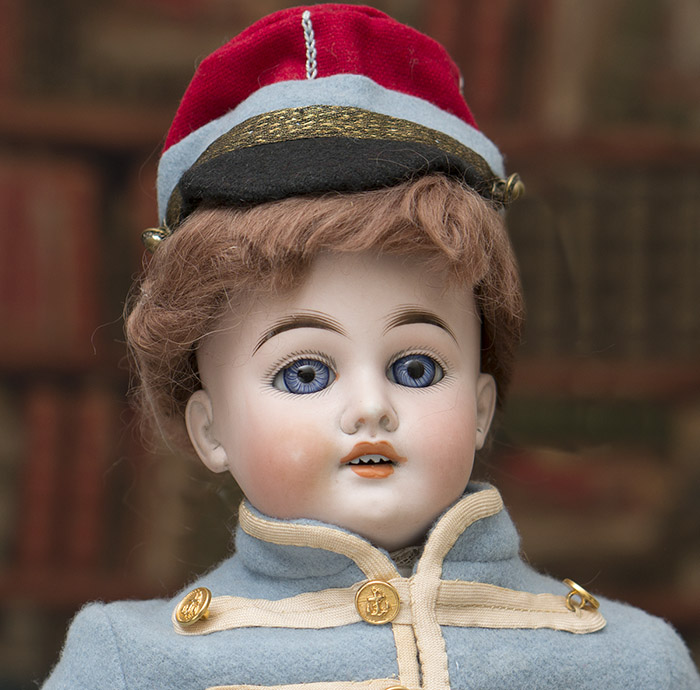 German DEP doll in uniform