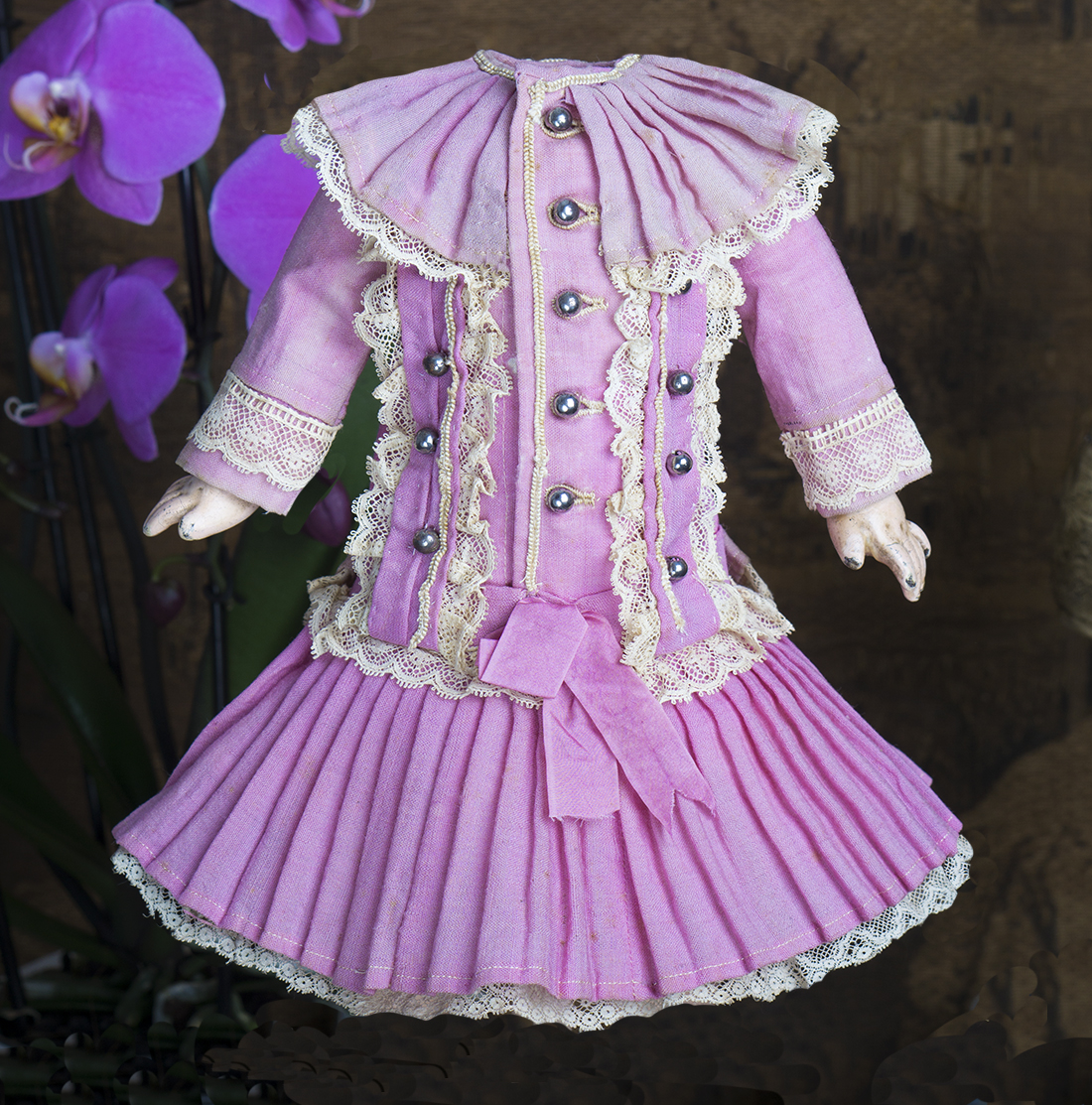 Antique doll dress