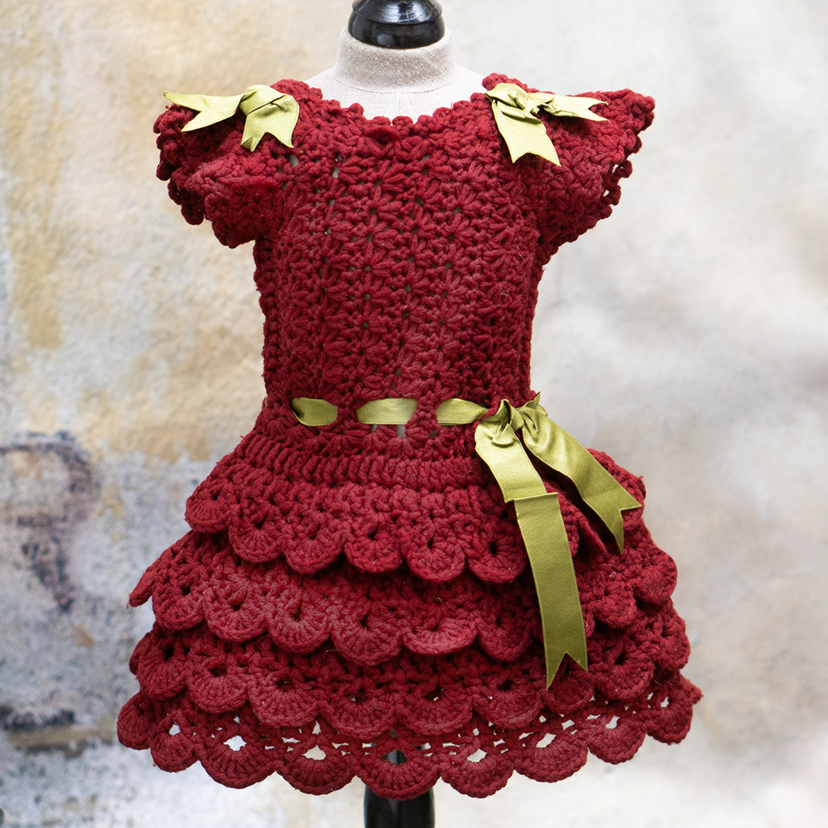 Antique Original Knitted dress