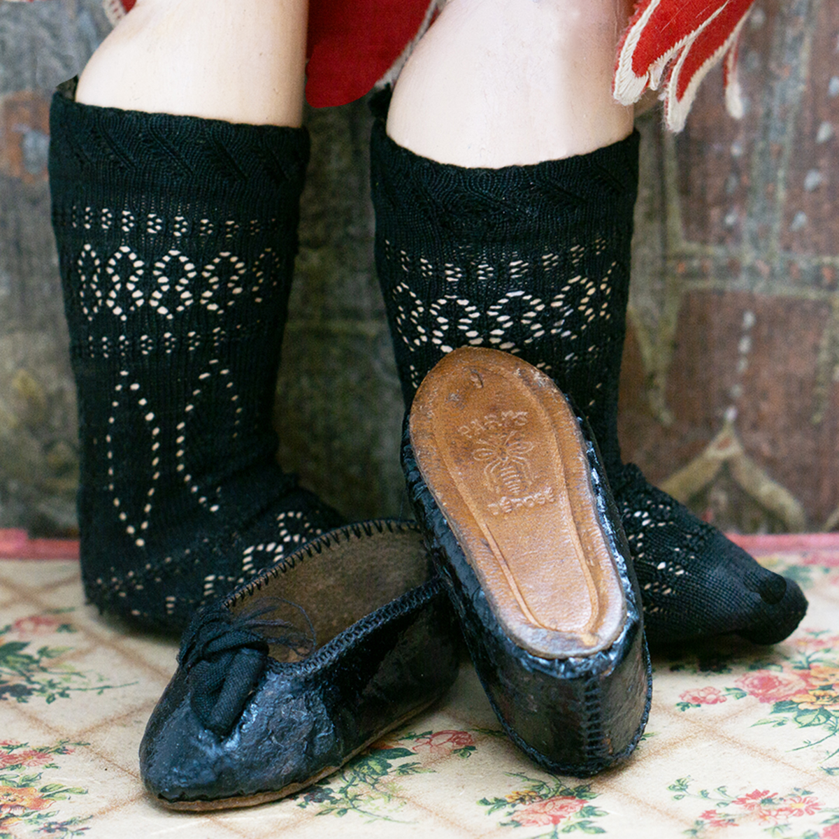Antique Jumeau Shoes&Socks