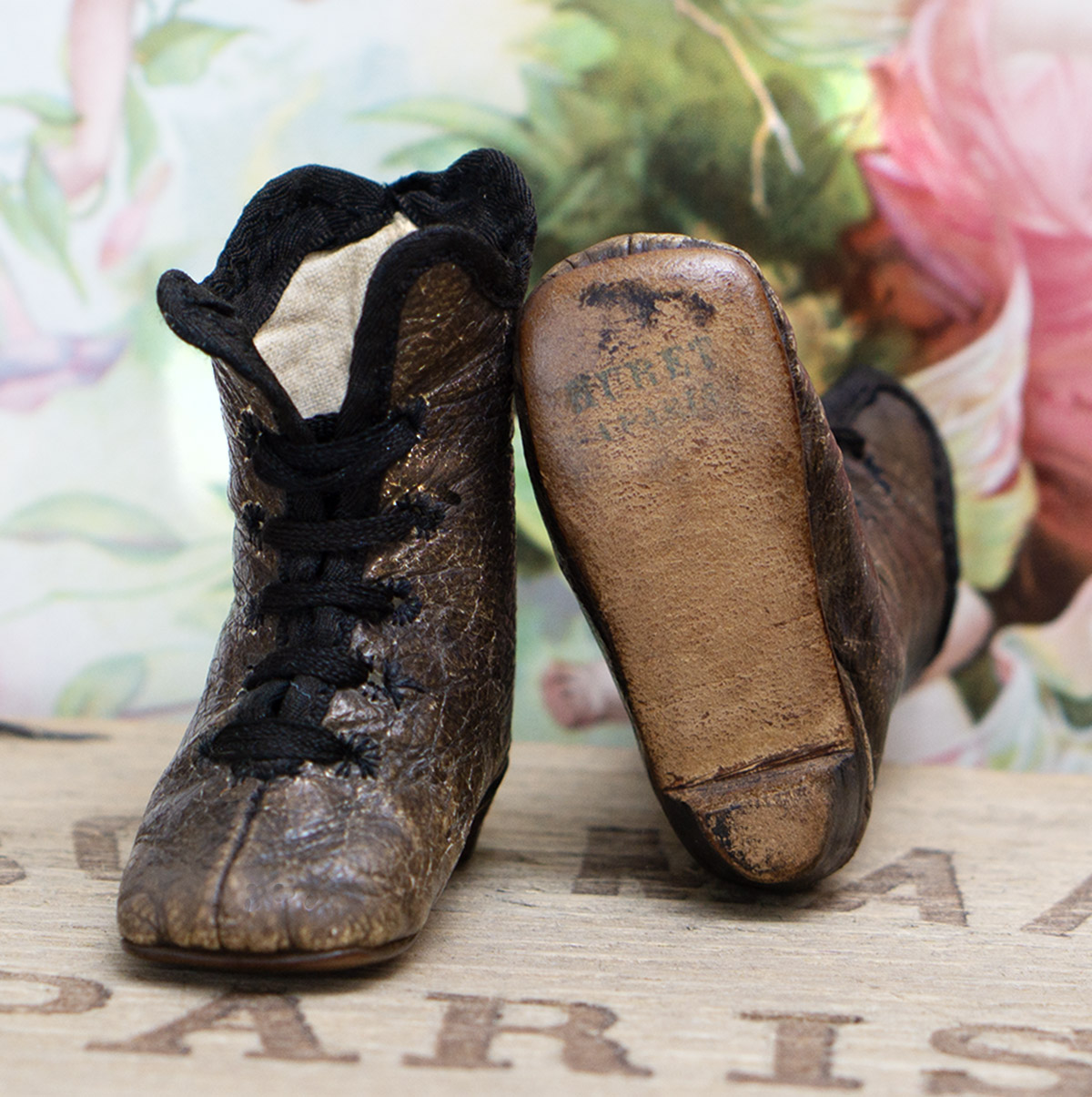 Antique Boots with Huret signature