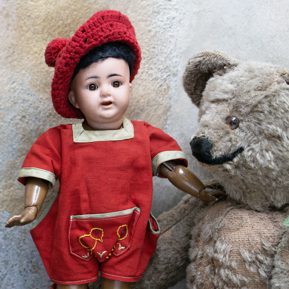 German Brown-Complexioned doll