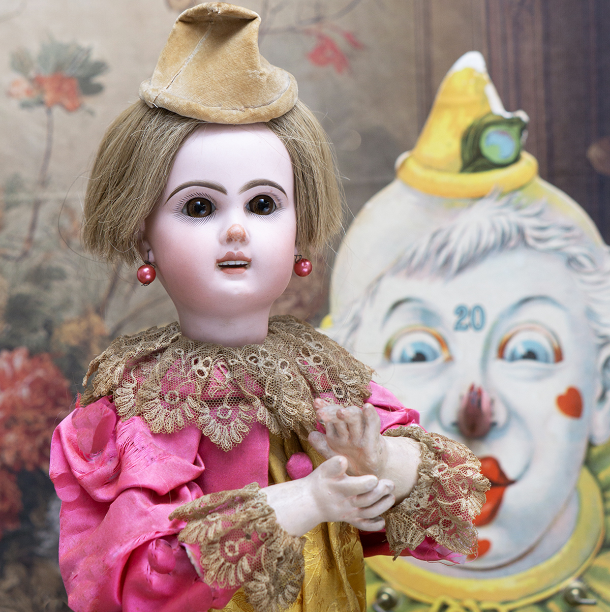 Frenah Jumeau clown automaton