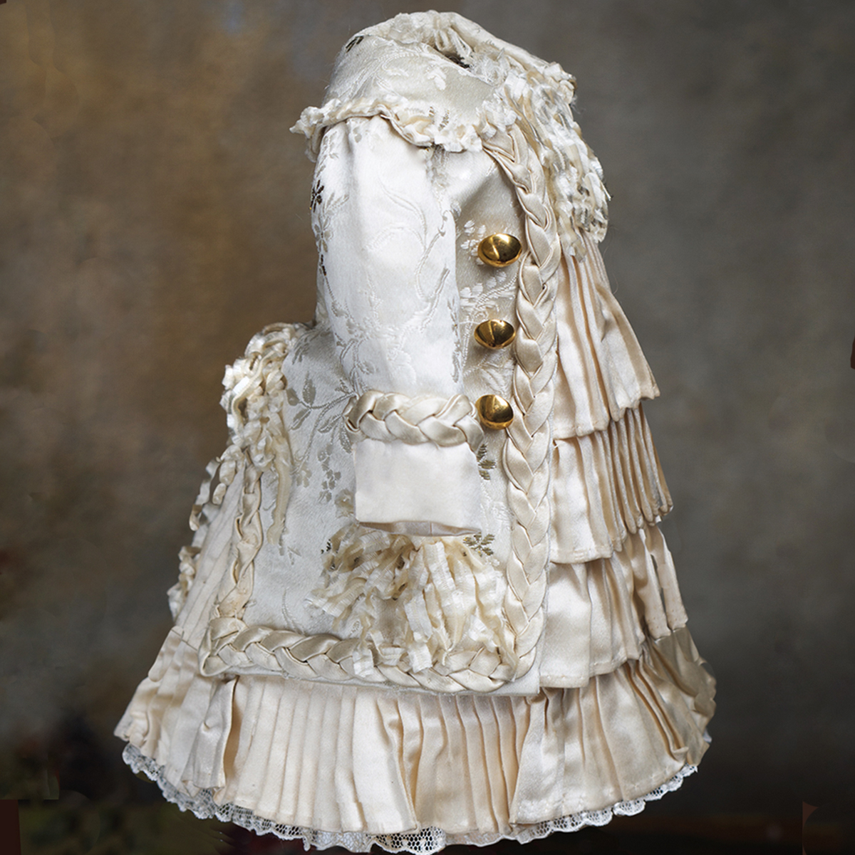 Antique silk small dress