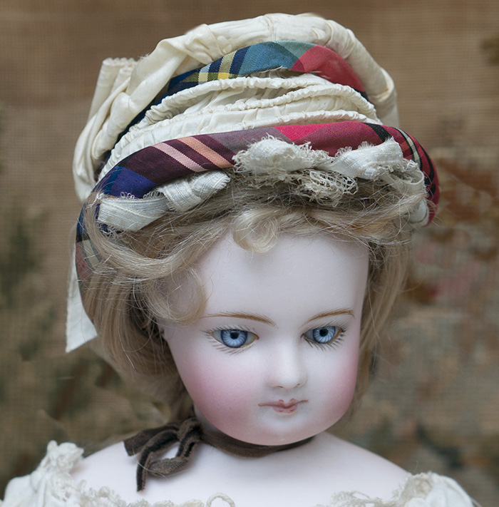 Antique Silk&Lace Hat for fashion doll