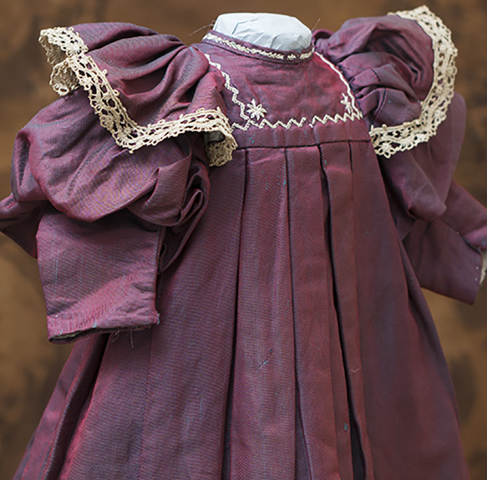 Antique silk dress