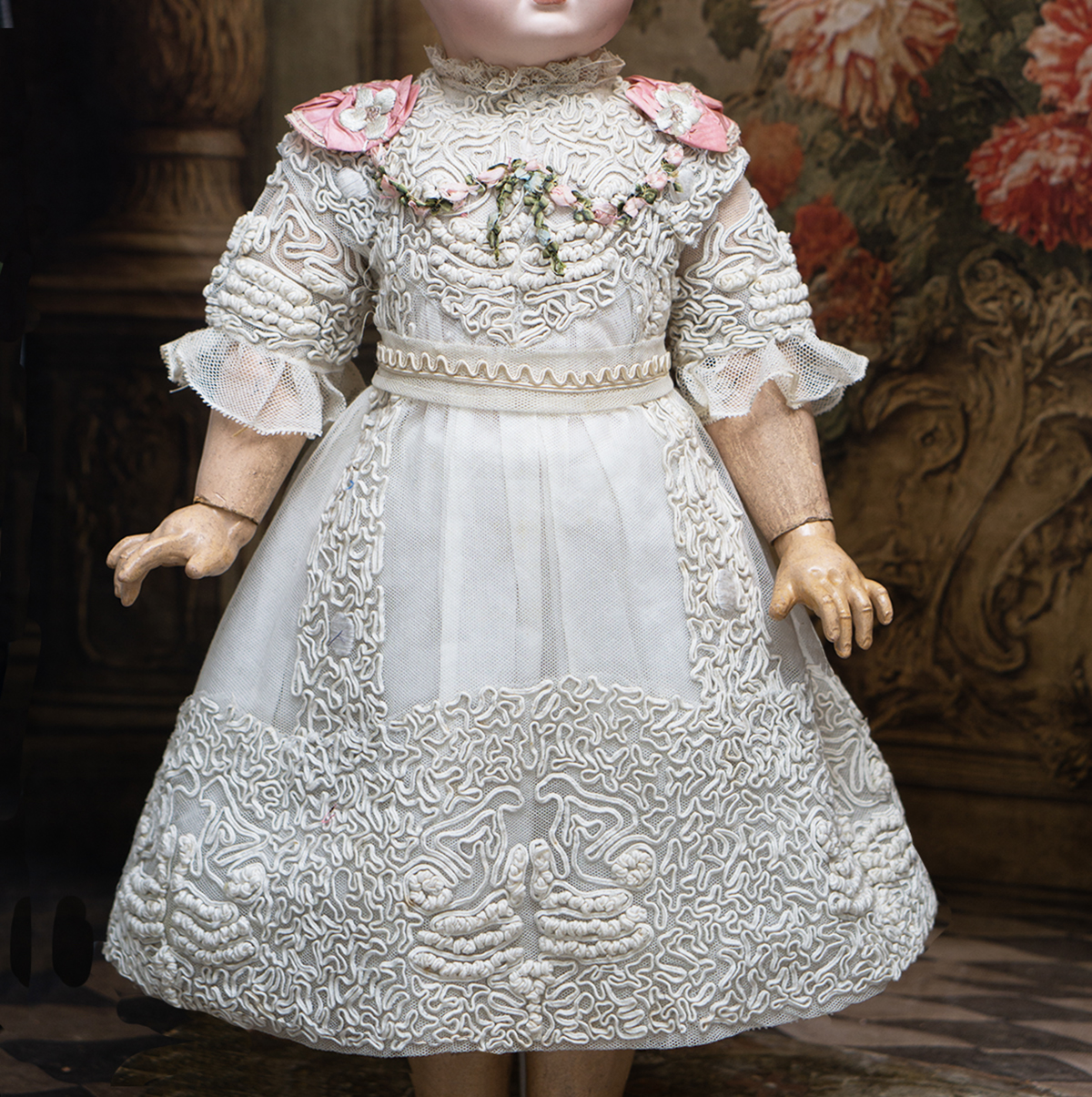 Antique Tulle Lace dress