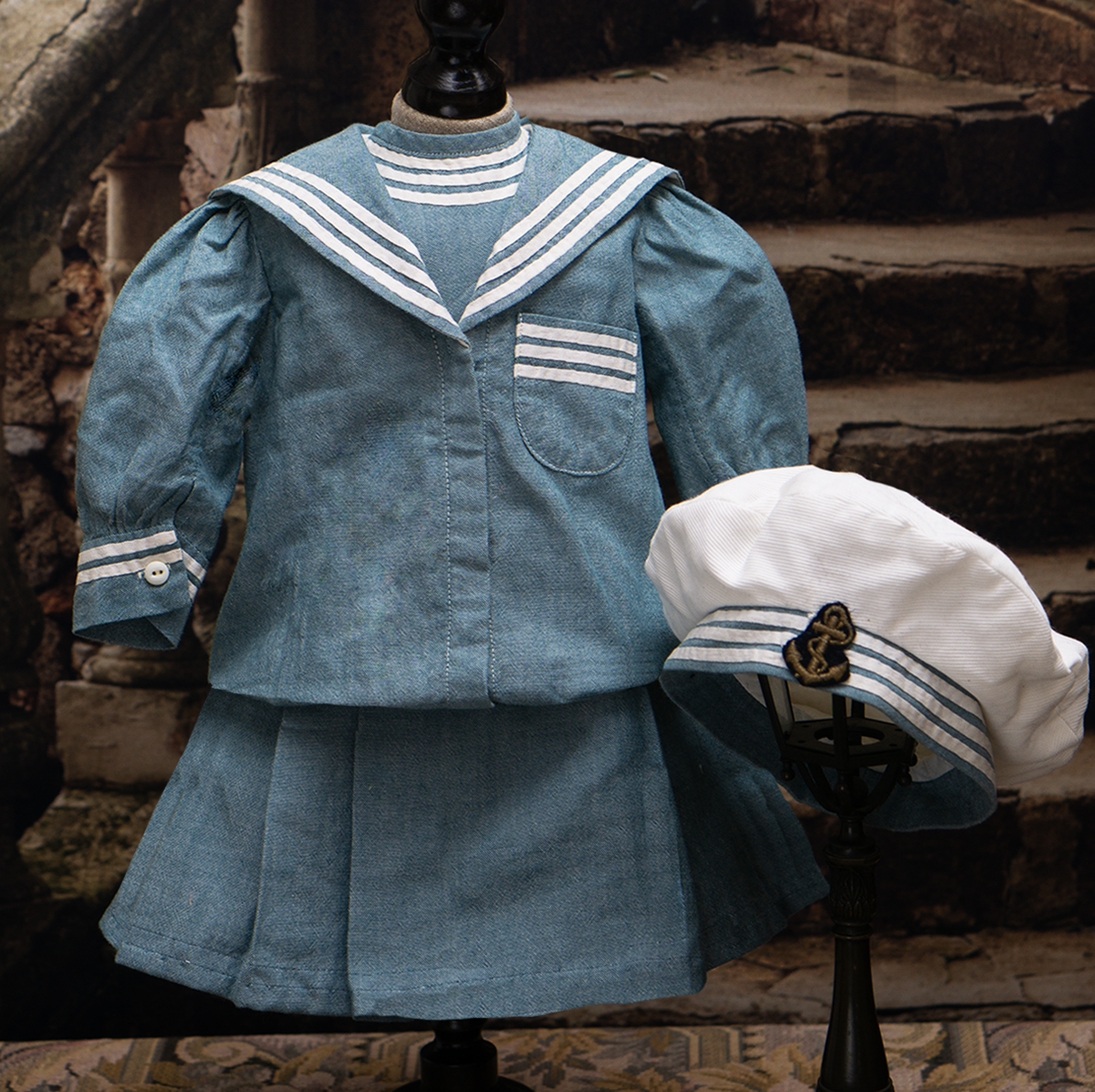 3-pieces Sailor Ensemble