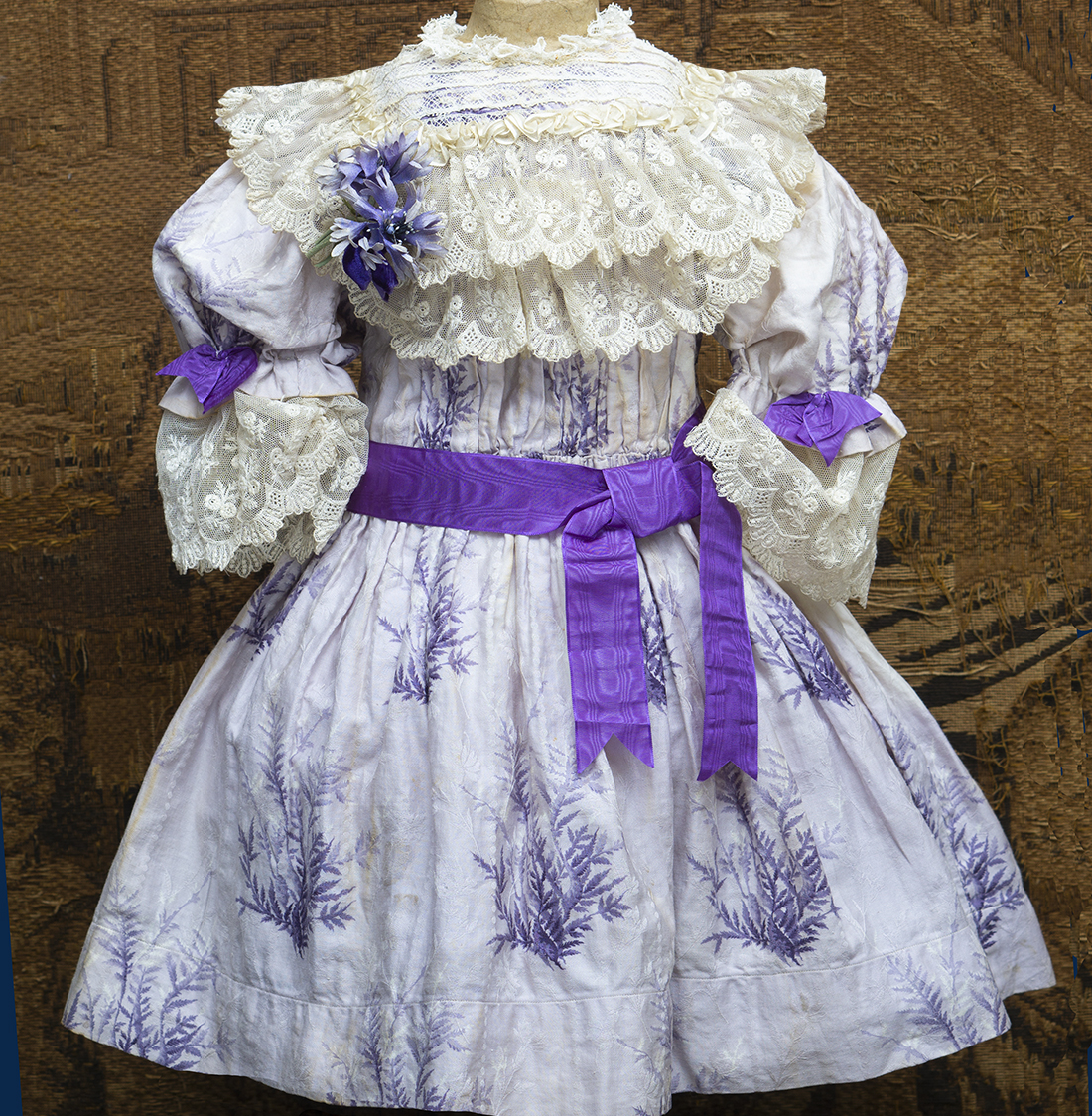 Antique Original dress for doll 26in