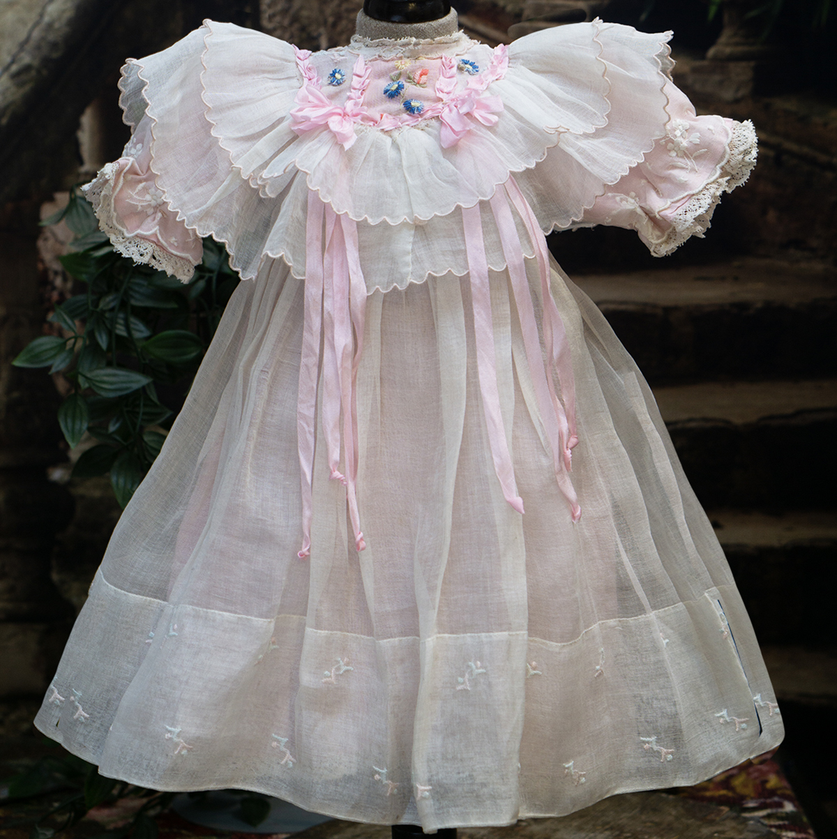 Antique doll dress