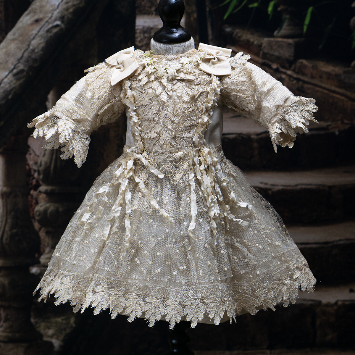 Antique doll dress