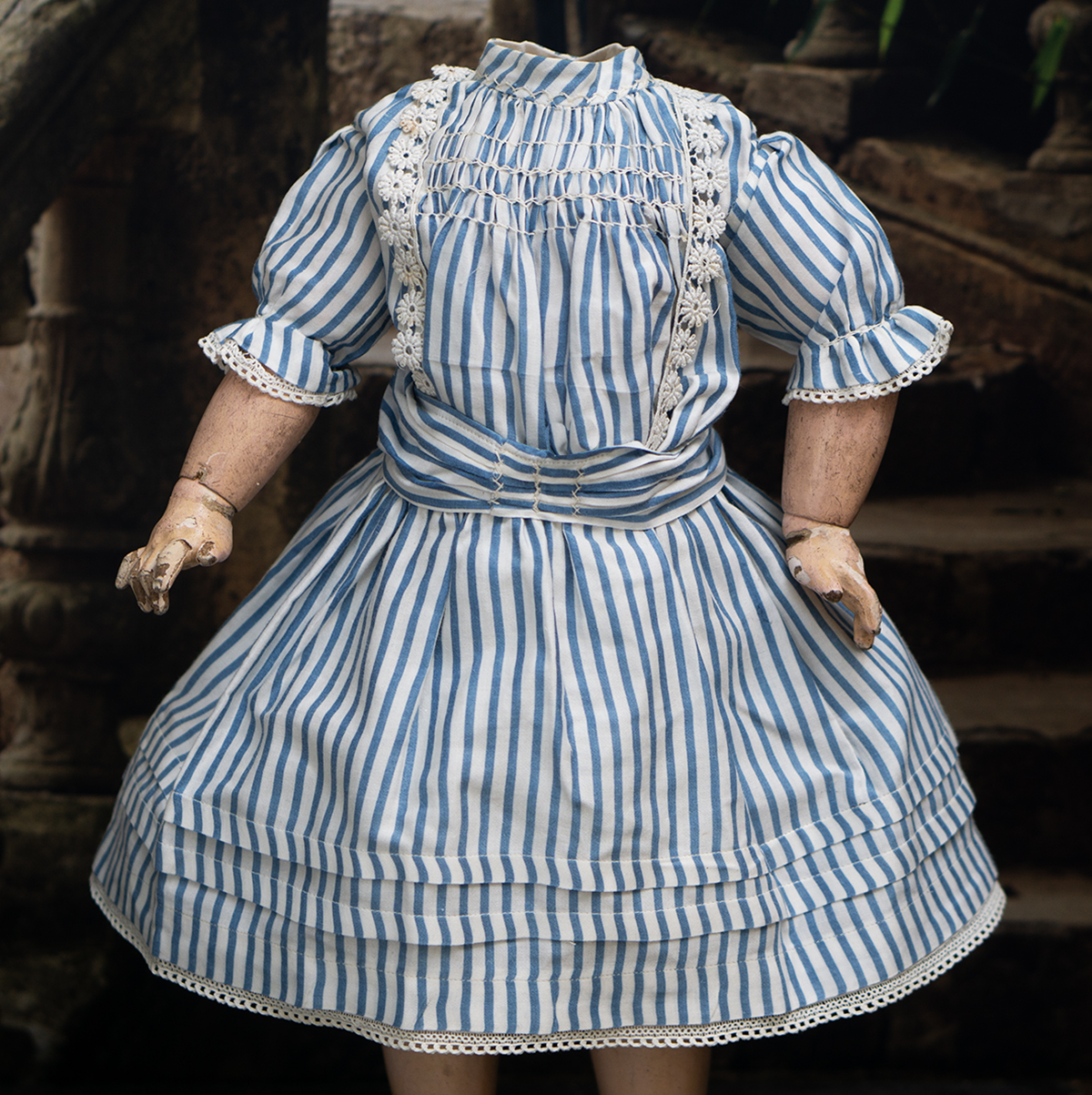 Antique Cotton Doll dress