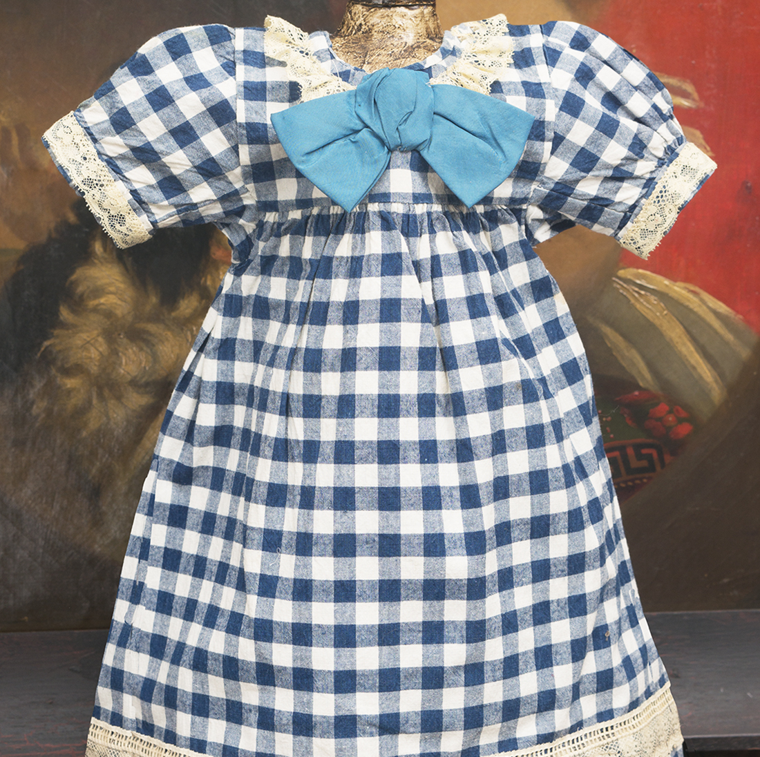 Antique Original Checkered dress