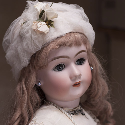 Large German doll by Handwerck