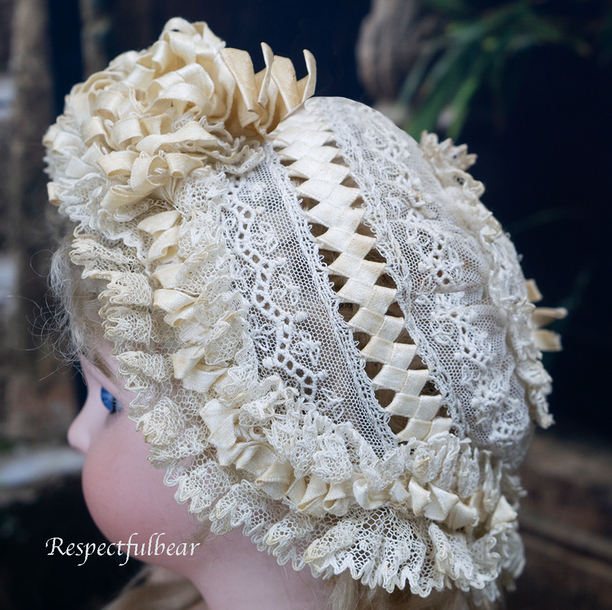 Antique original bonnet